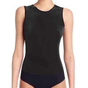 Commando Black Velvet Bodysuit